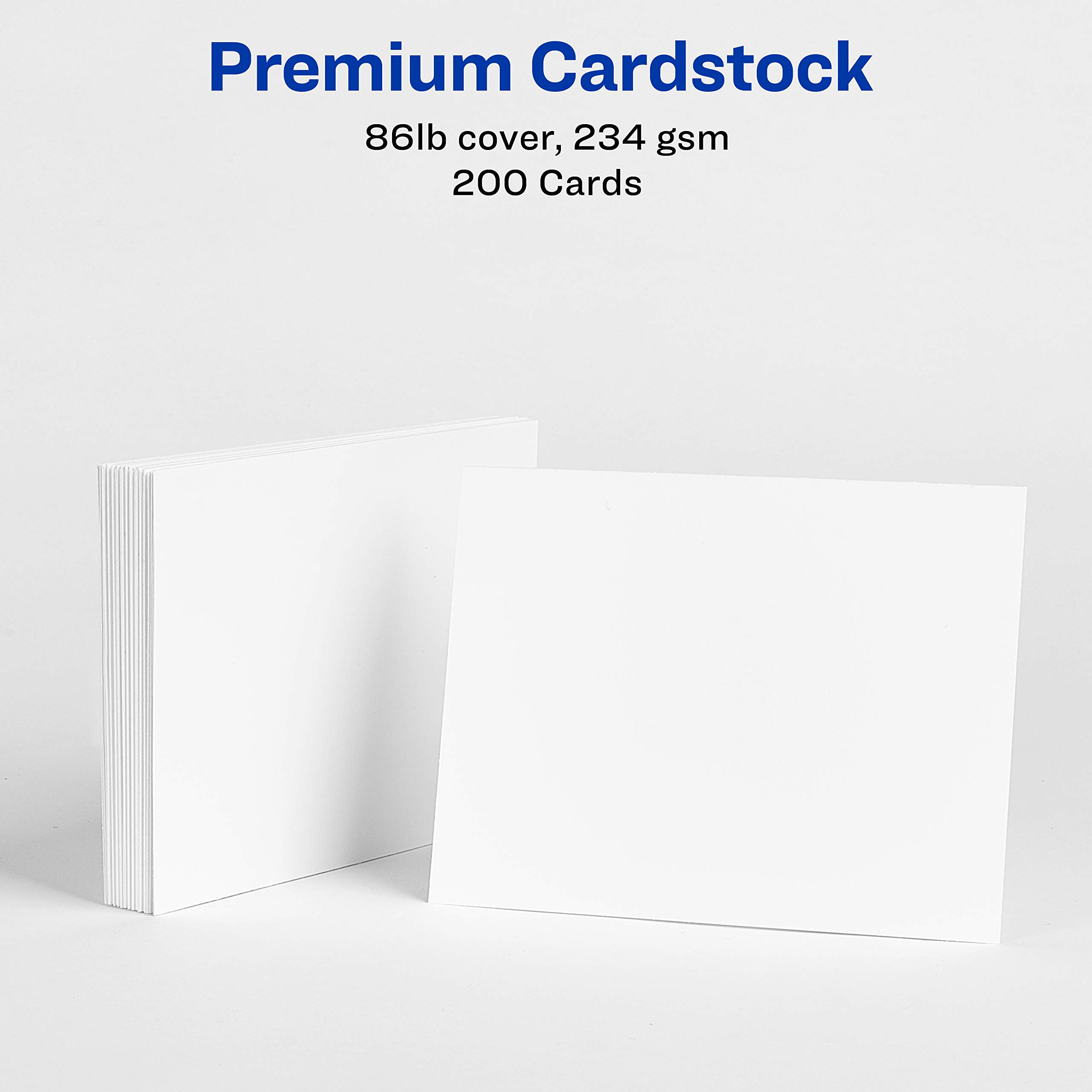 Avery Printable Postcards, Inkjet, 4.25" x 5.5", 200 White Cards