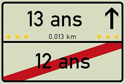 Vanva 13 Ans Panneau 13eme Anniversaire Decoration Panneau Fils Fille Idee Cadeau Jeune Fille Fete D Anniversaire Hommes Cadeau 13eme Deco De Fete Decor Pour Cabine Photo Vert Clair Amazon Fr Cuisine Maison