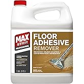 Max Strip Floor Adhesive Remover, Carpet &amp; Mastic Glue Stripper, 1 Gal | Heavy-duty floor adhesive stripper. Dissolves carpet glue, tile adhesive, mastic, and subfloor residue on concrete &amp; wood.