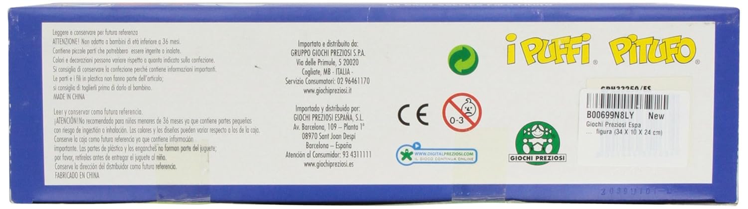 Giochi Preziosi Die Schlumpfe Das Haus Pilz Mit 1 Figur Blau 33250