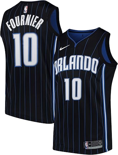 Amazon.com: Nike Evan Fournier Orlando Magic Statement Edition - Camiseta de manga corta para hombre (talla M), color negro: Clothing