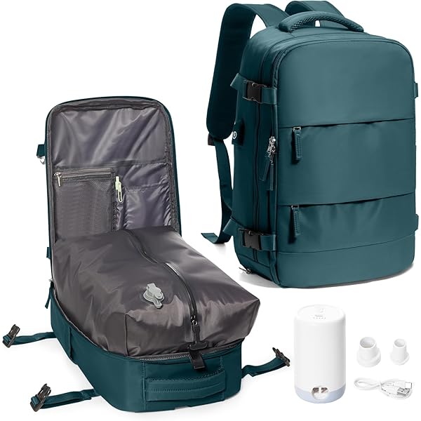 Vacuum Backpack Travel Venator Vacuum Travel Bag, 60L Expandable