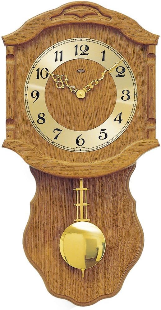 AMS Uhrenfabrik W964/4 Clock, Glass, Silver