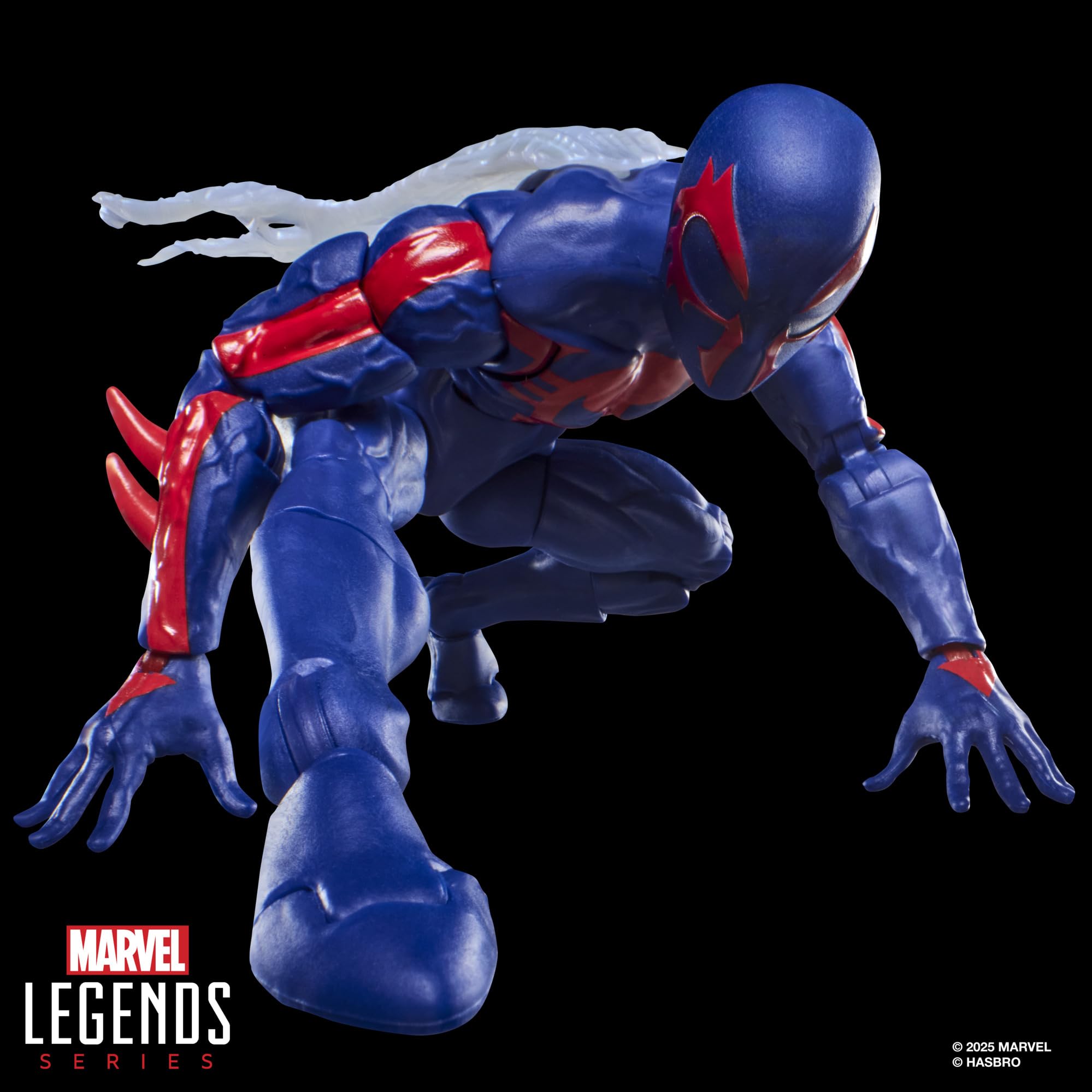 SPIDER-MAN Marvel Legends Series 2099, Retro Cardback Comics Collectible 6-Inch Scale Action Figure