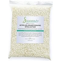 BTMS 25% Behentrimonium Methosulfate Cetearyl Alcohol Emulsifying Conditioner | Sizes 8 OZ to 8 LBS | (4 OZ)