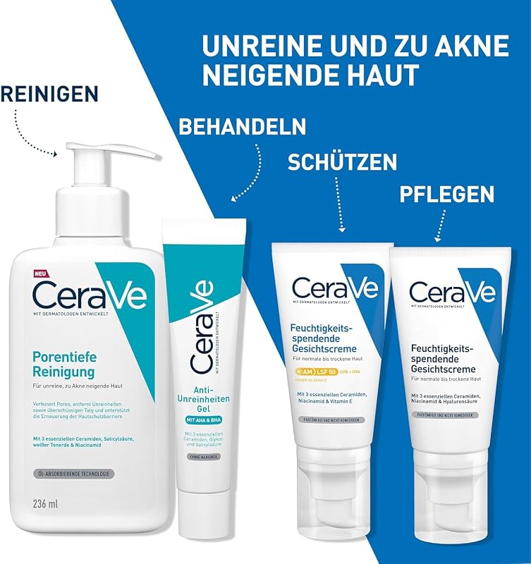 Anti-Unreinheiten Gel für das Gesicht gegen Pickel, 40 ml