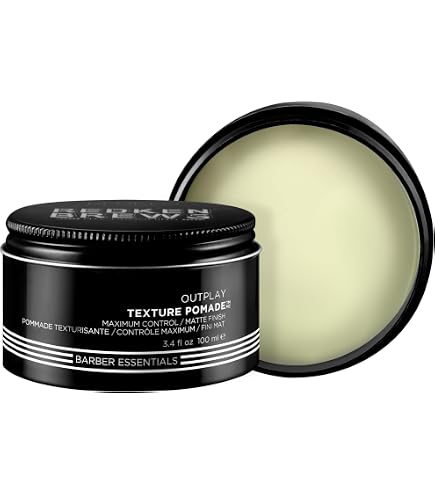 Amazon.com: Redken Brews Cream Pomade For Men – Medium Hold, 3.4