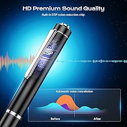 128GB Digital Voice Recorder - (4800 Hours) ZIPCIDE
