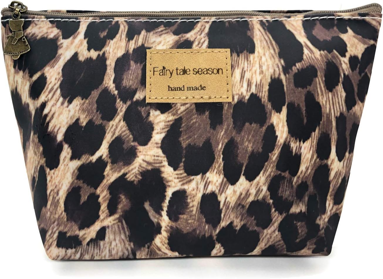 HUNGER Leopard Print Make-Up Cosmetic Tote Bag Carry Case, 14 Patterns (P1141704)