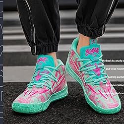 Wqsugnt Mens Multicolor High Top Basketball Shoes