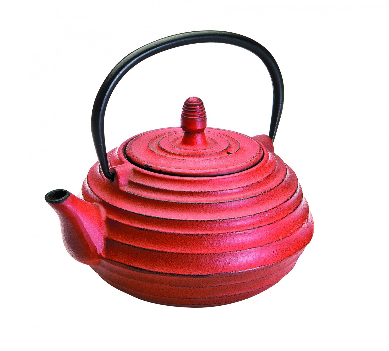 IBILI Cast Iron Blue Teapot, 0.7 Litres, Enamel Interior, Induction Safe