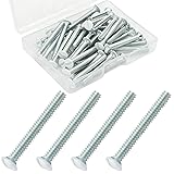 Taezn 40 Pieces Wall Plate Screws, 1.2 Inch Long