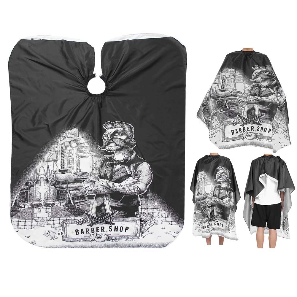 Salon Cape for Cutting, Waterproof & Anti-static Wrap, Nylon Apron Gown for Beauty Salon & Shop