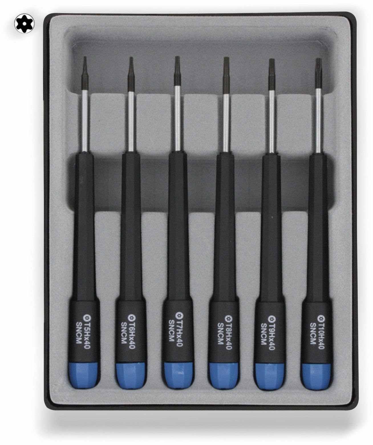 Donau Elektronik T-profile Driver Set with hole 6 pcs.
