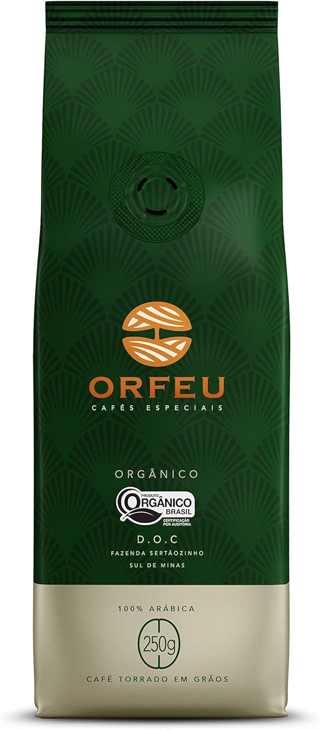 Café em Grãos Orgânico Orfeu 250g por ORFEU