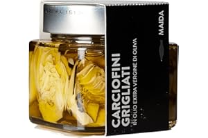 GUSTIAMO Grilled Artichoke Hearts Preserved in EVOO - Maida Farm, Campania, Italy