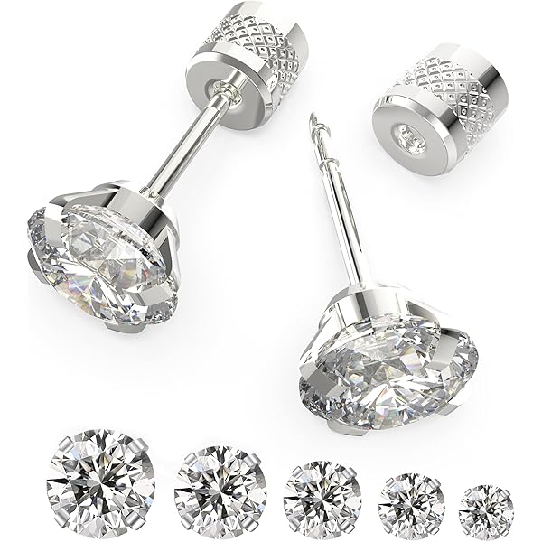 H'eres/ヒアーズ SPINAL SINGLE PIERCE Amazon.com: Long Post Ear Piercing System Earrings Silver