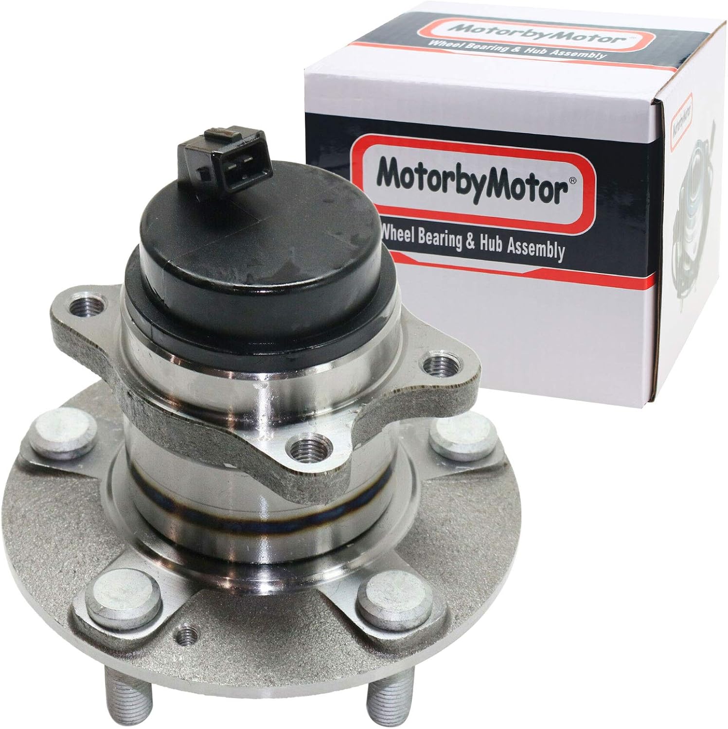 MotorbyMotor 512434 Rear Wheel Bearing and Hub Assembly