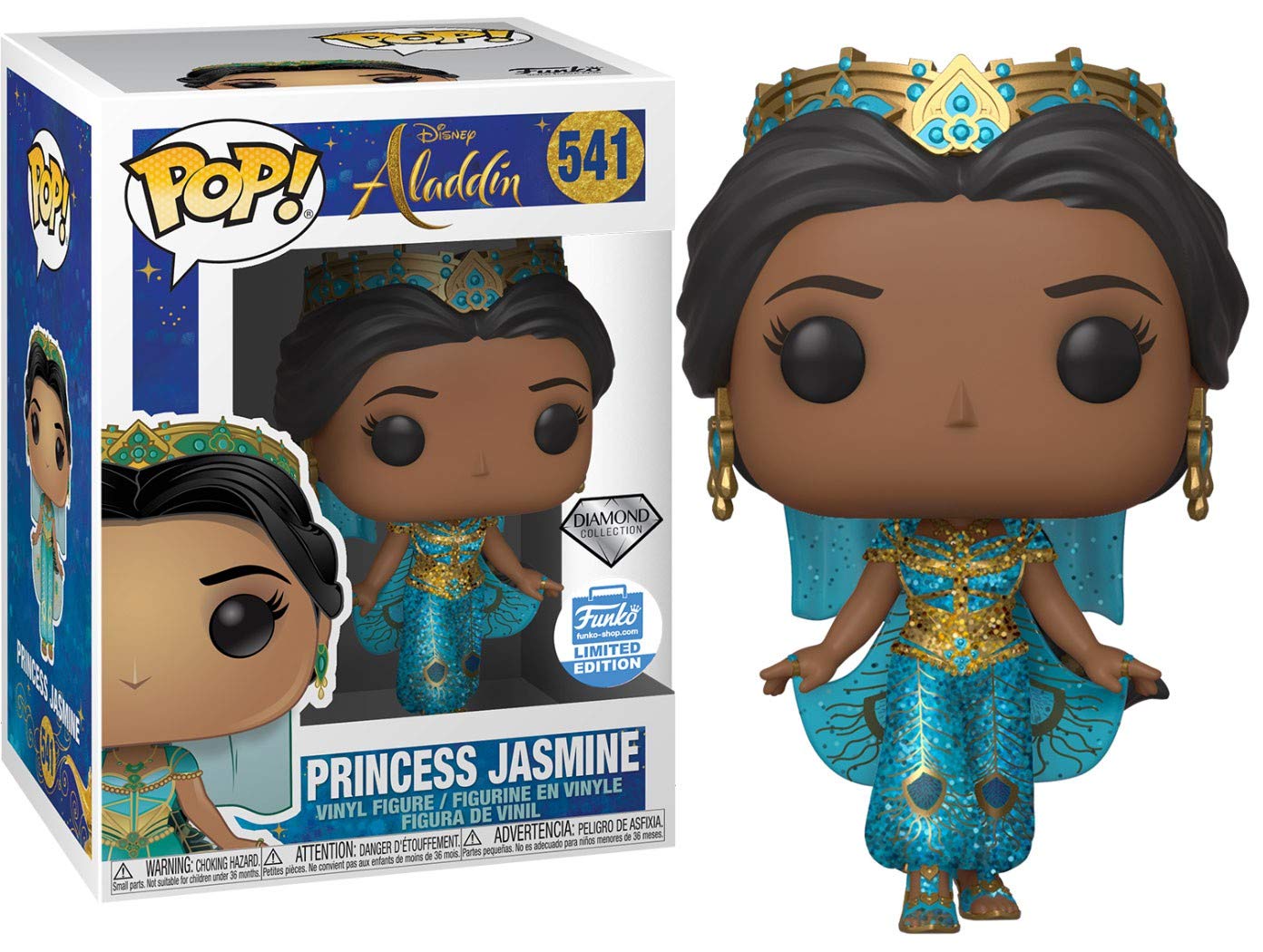 Funko Pop! Alladin 541 Princess Jasmine Vinyl Figure
