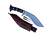 thumbnail image 2 of GK&CO. Kukri House Authentic Knife-12 Blade World War II 'The Survival Alive' Kukri/Khukuri Full Tang With Black Leather Sheath-Handmade In Nepal -Warehoused & Ship From USA 2 of 14