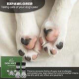 Anti-Slip Dog Socks 3 Pairs Durable Paws Stop Licking Grey Large view 5