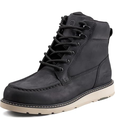 Dunham Mens Alpine Waterproof Casual Lace-up Mid Boots Black Boots (NWT) Men main image 3