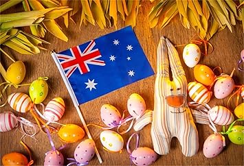 Amazon Com Laeacco Australia Easter Background 5x3ft Vinyl