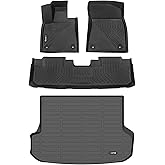 HAFIDI Car Floor Mats & Cargo Liner for 2016-2022 RX RX350/ RX450h (Not for RXL) All Weather Floor Liners Custom Fit Full Set Accessories - Black