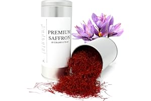 KABURA SAFFRON 50 Grams Premium Quality Saffron Threads for Culinary Use -Fresh and Natural Saffron Spice - Elevate Your Dishes with the Finest Saffron in World - Grade A+ Super Negin