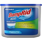 DampRid FG100 Unscented Disposable Moisture Absorber, 10.5-Ounce,White