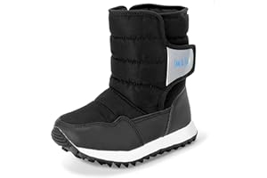 JAN & JUL Toasty-Dry Puffy Winter Boots for Toddlers and Kids