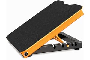Naitesen Steel Slant Board Calf Stretcher for Squat 600lbs Weight Capacity Adjustable Incline Balance Board for Relieving Plantar Fasciitis Achilles Tendonitis Muscle Injuries Home Gym or Commercial
