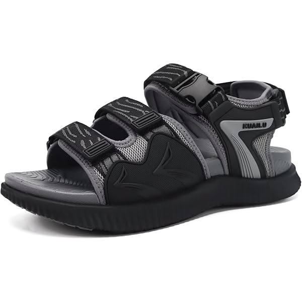 Sandale Homme Rieker 26951 – Confort Large, Semelle Souple, Sangles Velcro Ajustables, Look Robuste