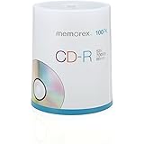 Memorex 700MB/80-Minute 52x CD-R Media 100-Pack Spindle