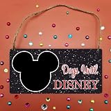 Pixie's Gifts Days Until Disney Chalkboard, Family Vacation Countdown view 2
