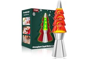 LAZZGAN 14.5 inches Liquid Motion Table Lamp: Tree Lave Lamp for Mother's Day/Mom Gifts, Mood Lighting Christmas Indoor Decorations Night Light for Kids and Adults