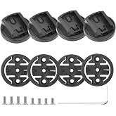 Bike Mount for Cateye - [4-Pack] Mount Adapter Insert Compatible with Cateye Out Front Cycling Computer Mounts, Bicycle GPS Computer Mounts Replacement Base,Cycling Combo Mount Road MTB Accessories