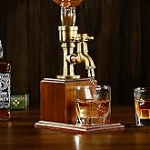 Vida Brillante Drink Dispenser for parties Bar Accessories Gifts for Wine Lovers Whiskey Man Cave Decor for Husband Dad with 