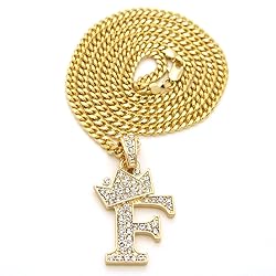 Fashion 21 Unisex Small Size Pave Crown Tilted