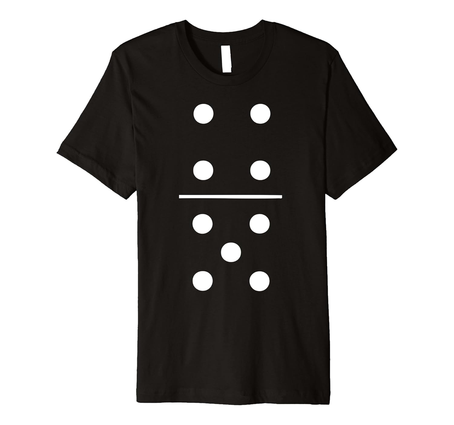 Domino Halloween Costume Group T-Shirt 4-5 Tile Piece Tee-Rose