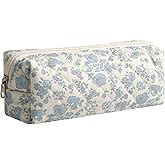 SURBEAV Pencil Case Pen Case Office College School Storage Bag Pouch Holder Box Organizer Makeup Pouch Cosmetic Bag Aesthetic Cute Pencil Case for Girls Boys Kids (S)