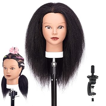 hair braiding doll head