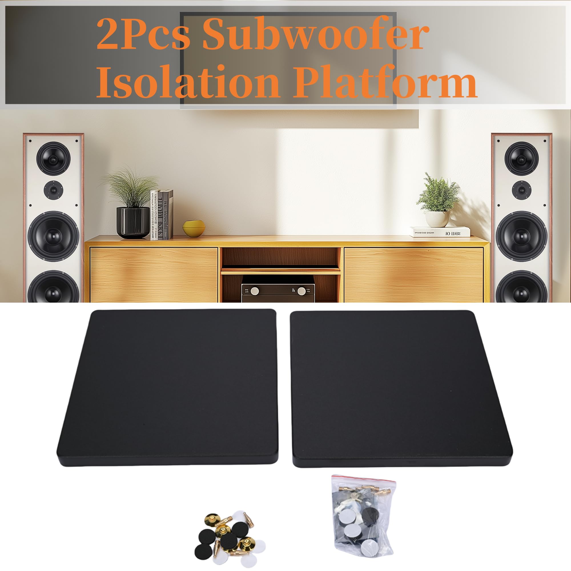 Mua bimiti Subwoofer Isolation Stand 14x14in Subwoofer Base Stand ...