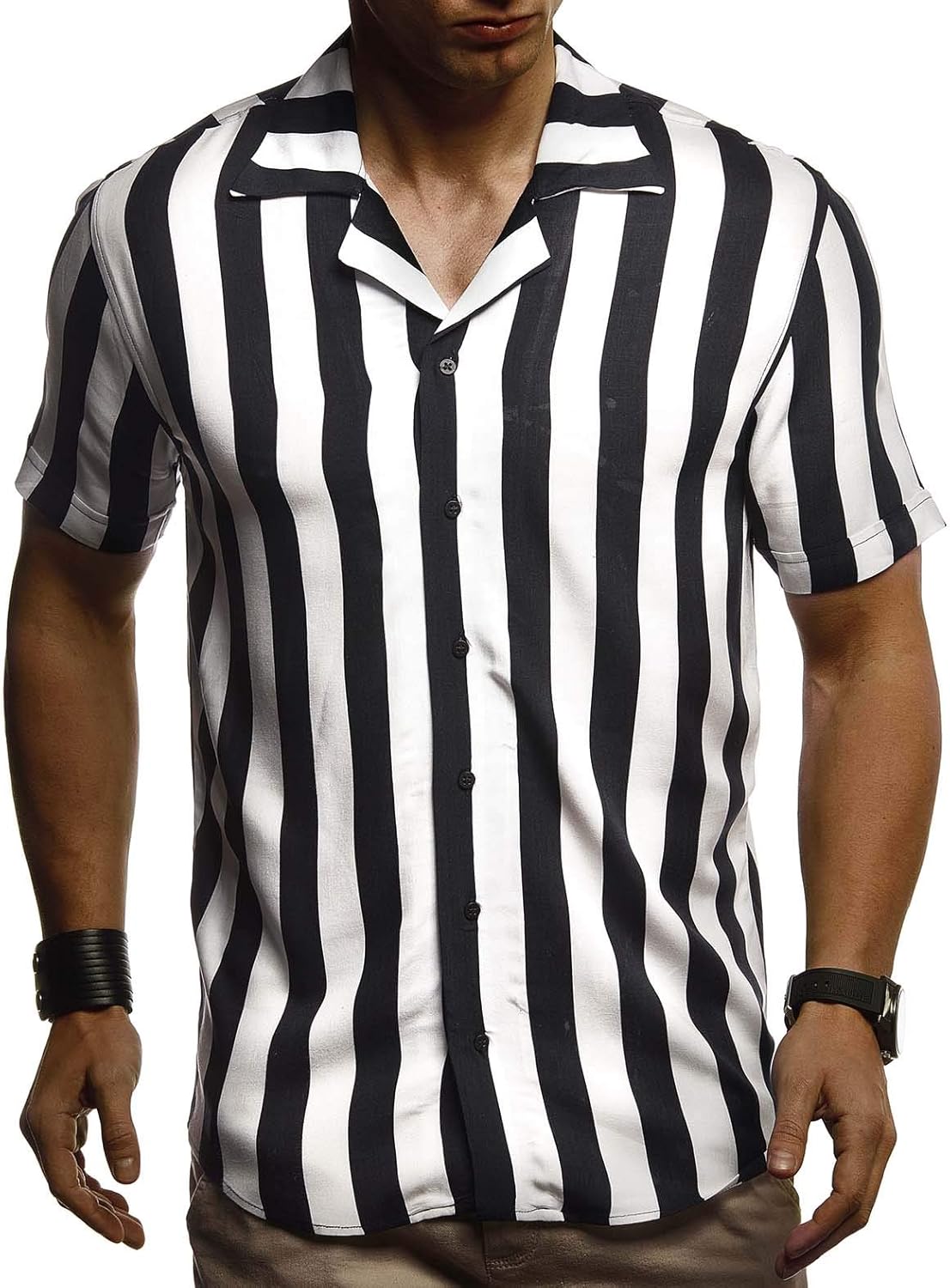 Leif Nelson Ln3655 Chemise Dete A Manches Courtes Et Col Kent Pour Homme Coupe Ample Elegante Chemise Hawaienne Chemise Pour La Plage Les Vacances Les Loisirs T Shirts Polos Et Chemises Homme Dwteam In
