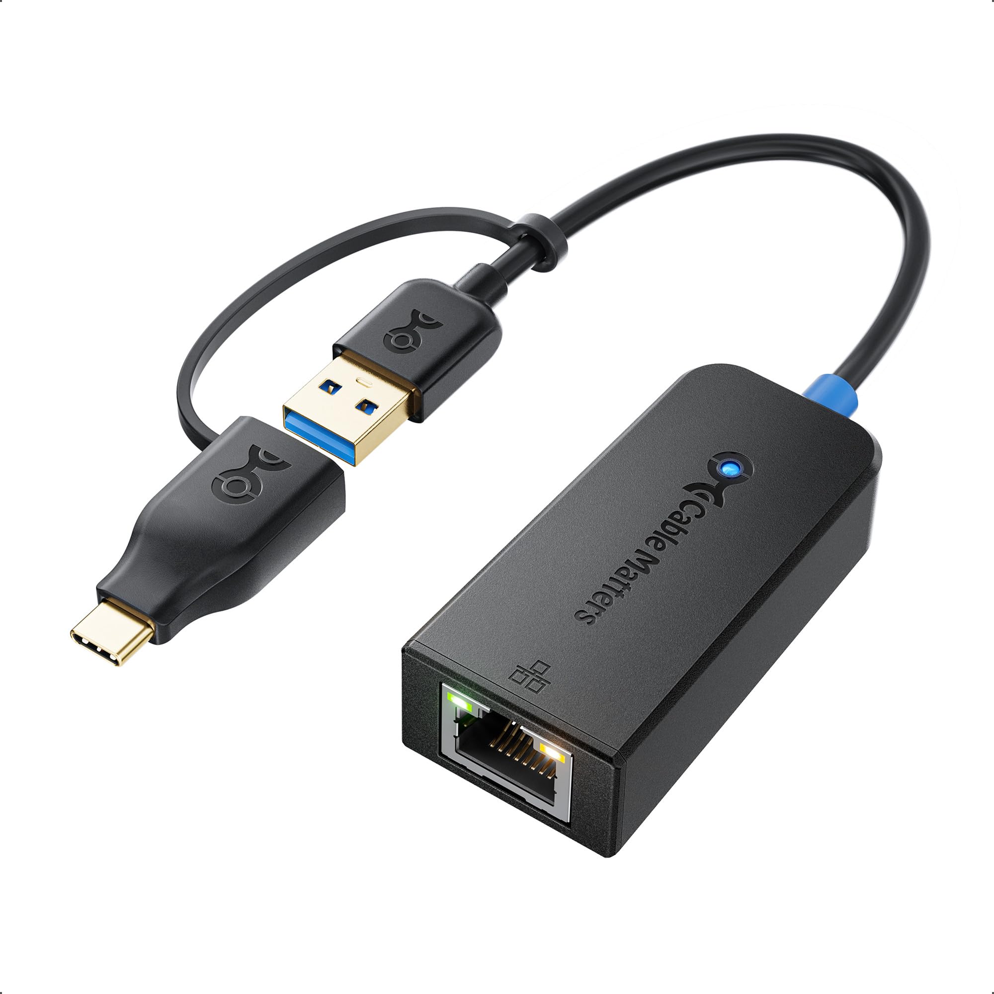 Cablexpert A CMU3 LAN 01   USB C Gigabit Netwerk Adapter Met Ingebouwde Usb 31 Hub
