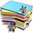A4 Colored Paper 100 Sheets, Colored Copy Paper A4 Paper (20 Colors), 8.5 x 11.7inch Assorted 70gsm Colored Printer Paper Construction Paper Origami Paper for DIY Kids Art Craft