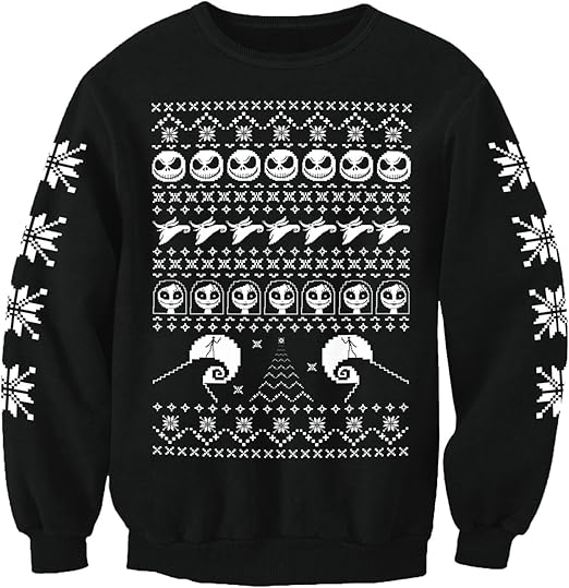 Nightmare Before Christmas Inspired Adults Novelty Christmas Jumper