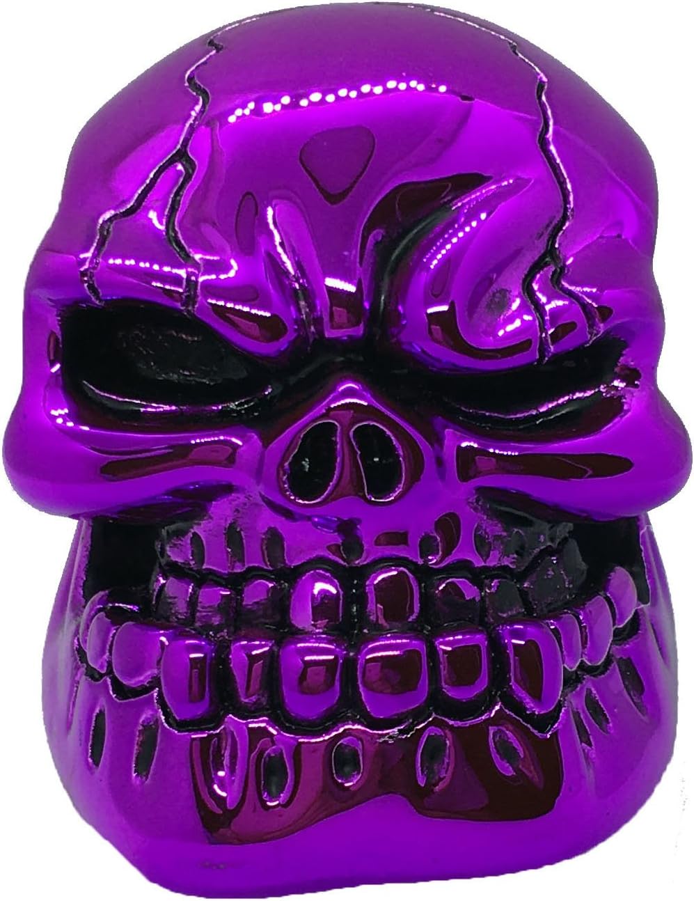 Dymix Purple Shift Knob Skull for Manual Automatic Gear Shift Knobs
