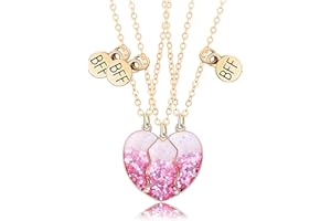 Friendship Gifts for Women Best Friend Necklace Matching Bff Necklace for 2 Cute Koala Heart Pendant Necklace for Best Friend