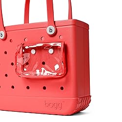 BOGG BAG - Medium Tote - Coral Me Mine, White